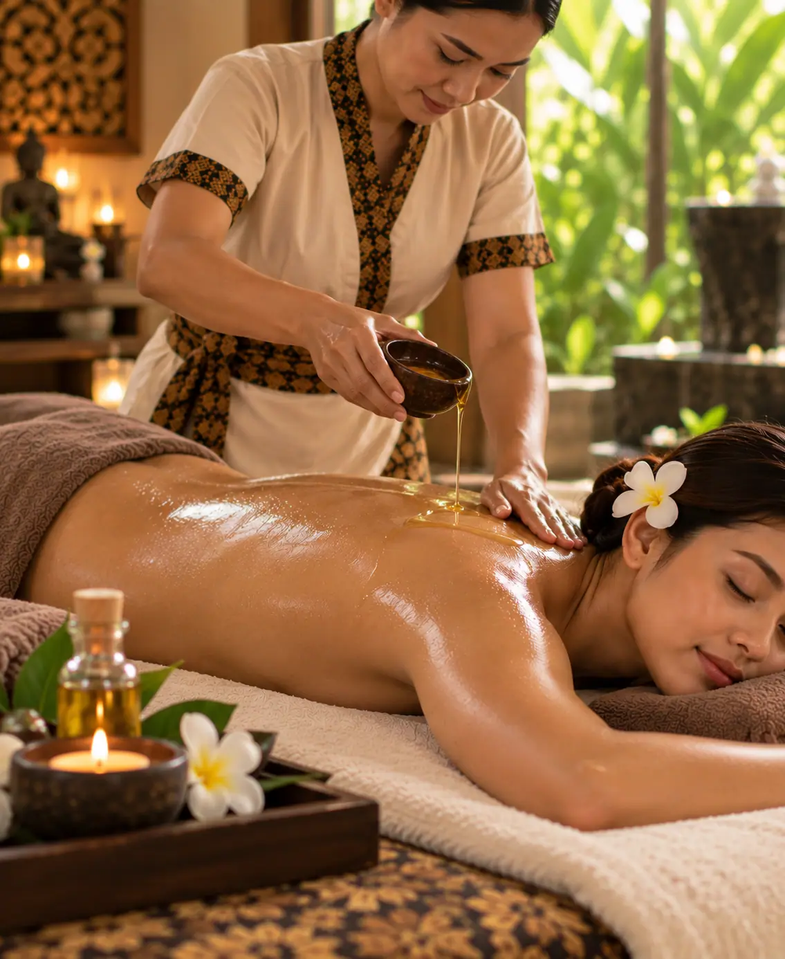 Hot Oil Massage