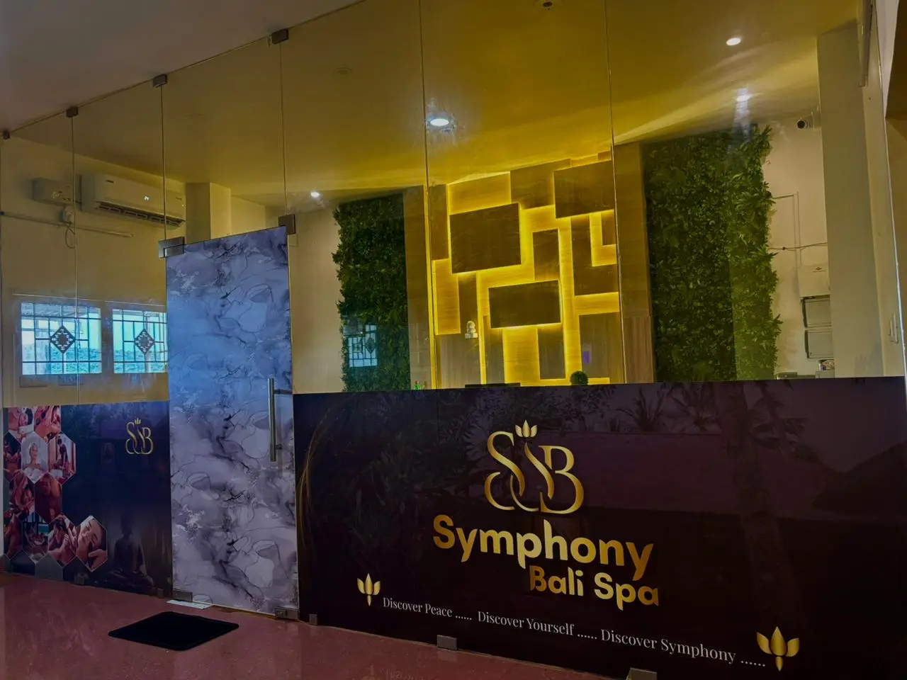 Luxury spa interior at Symphony Bali Spa Theni